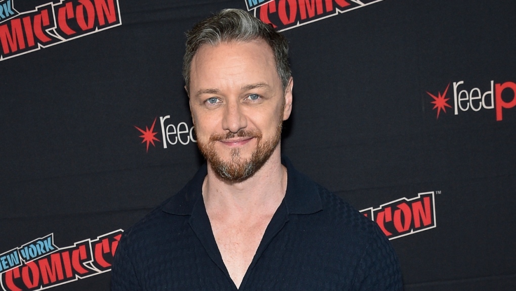 Actor James McAvoy attends New York Comic Con "His Dark Materials" photo call at the Jacob K. Javits Convention Center on Thursday, Oct. 6, 2022, in New York. (Photo by Evan Agostini/Invision/AP)