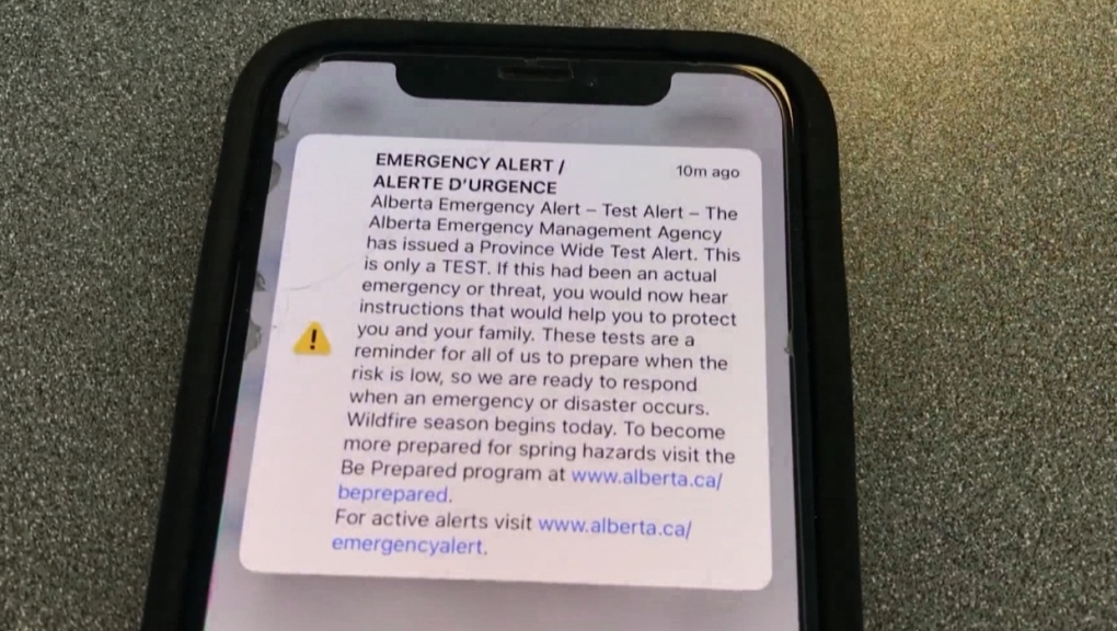 Premier addresses barrage of Alberta emergency alerts CTV News