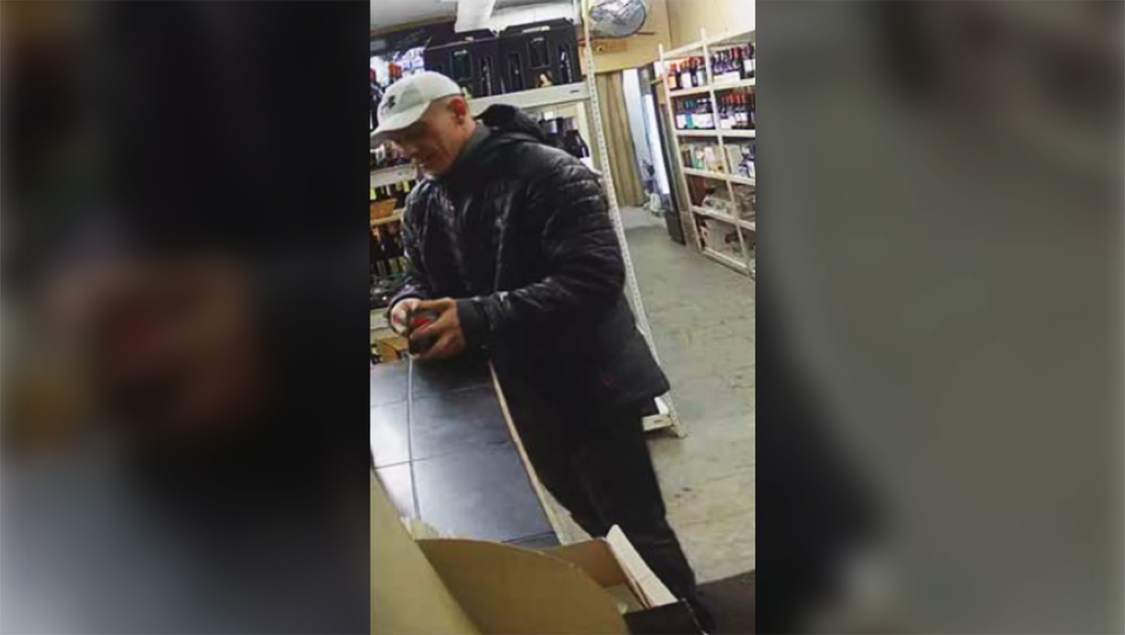 Lake Louise RCMP are looking for information about a suspect in connection with a vehicle break-in at a Lake Louise parking lot on March 4