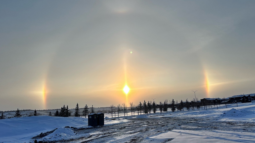 A halo captured by viewer Tanis.