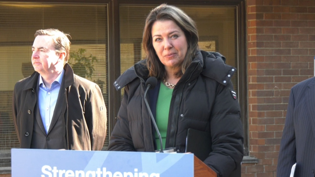 Alberta Premier Danielle Smith says she didn't do anything wrong when she spoke on the phone with a Calgary street pastor charged in connection with the Coutts border dispute.