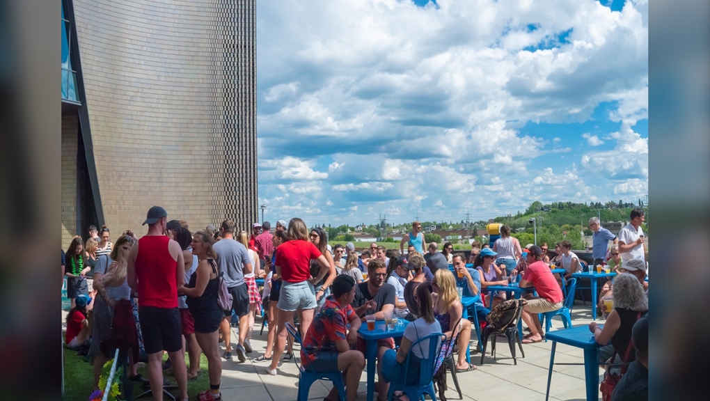 There will be live music and no cover charge at the rooftop of the King Eddy on July 1, as part of the National Music Centre's Canada Day celebrations (Photo courtesy NMC)
