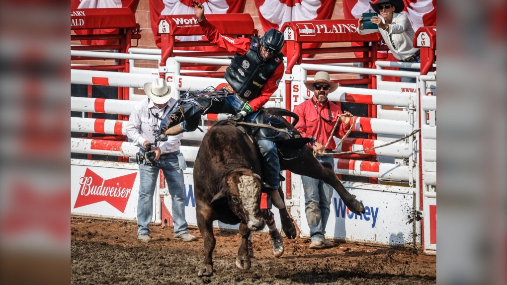 Four Canadians prevail in Calgary Stampede rodeo finals CTV News