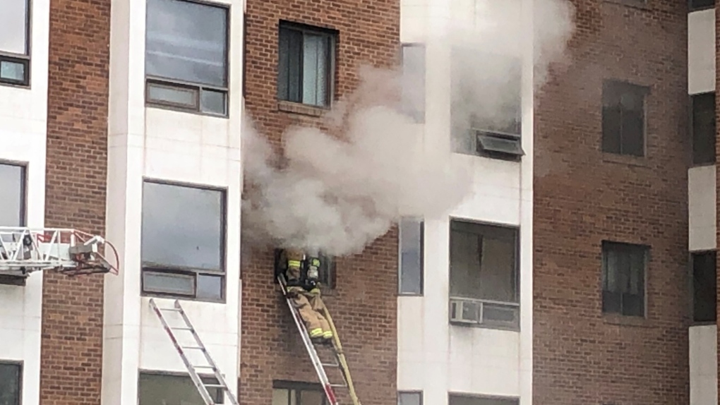 Fire at Calgary seniors' residence sends 4 to hospital | CTV News