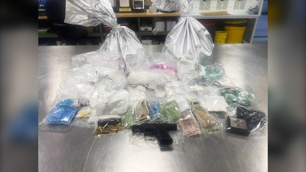 A Calgary man faces 23 charges after ALERT officers seized an estimated $175,000 worth of drugs and cash from two homes in mid-August