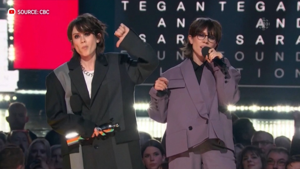 Tegan And Sara Speak Out Against Province At Junos