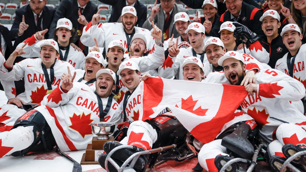 Canada wins gold at world para ice hockey championship in Calgary CTV