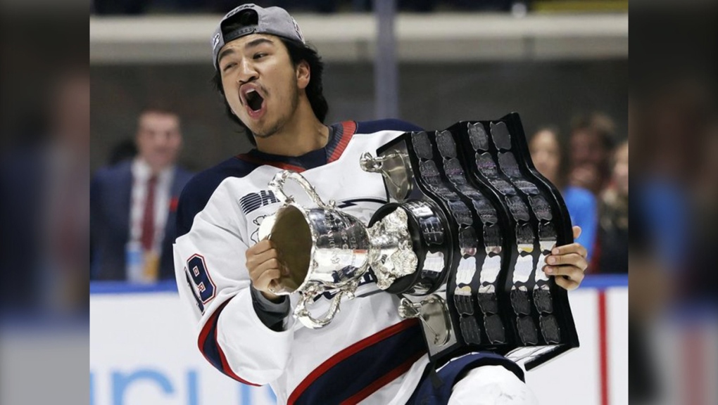 Saginaw Spirit Defenceman Zayne Parekh Chosen By Calgary | CTV News