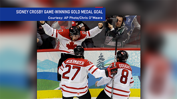 Sidney Crosby’s golden goal for Canada in overtime