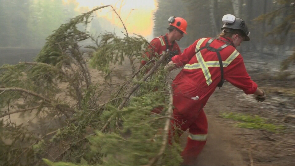 Alberta wildfire firefighters