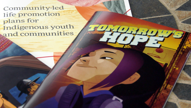 Indigenous youth, suicide prevention, graphic nove