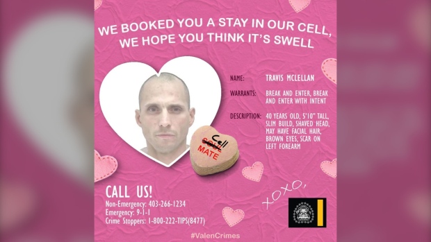 CPS, Valentine's, Travis McLellan, wanted