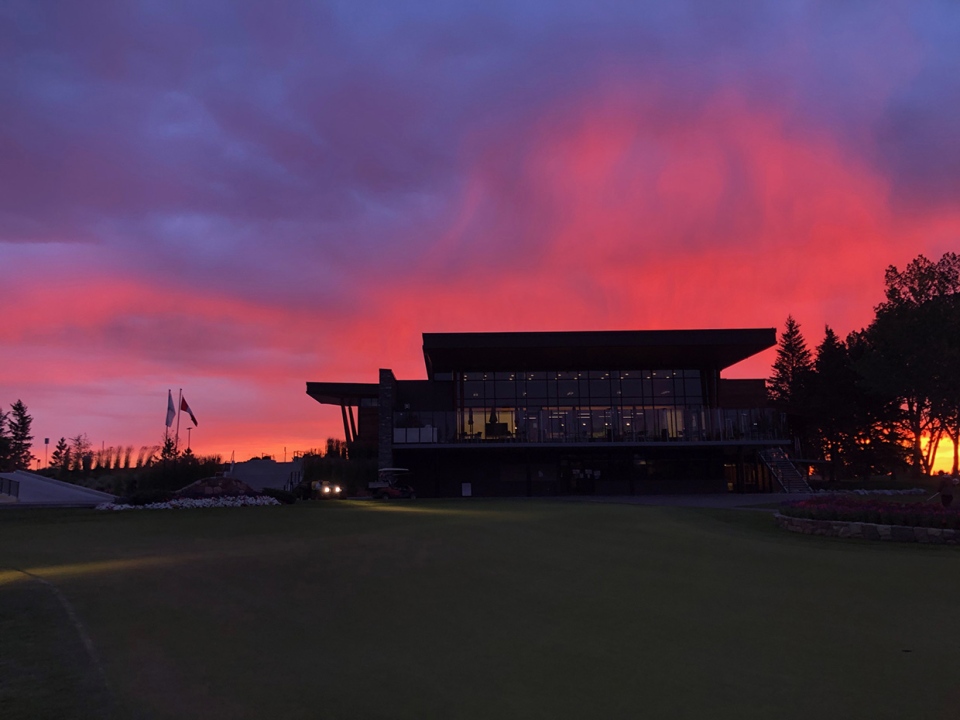 Earl Grey, golf, club, sunrise