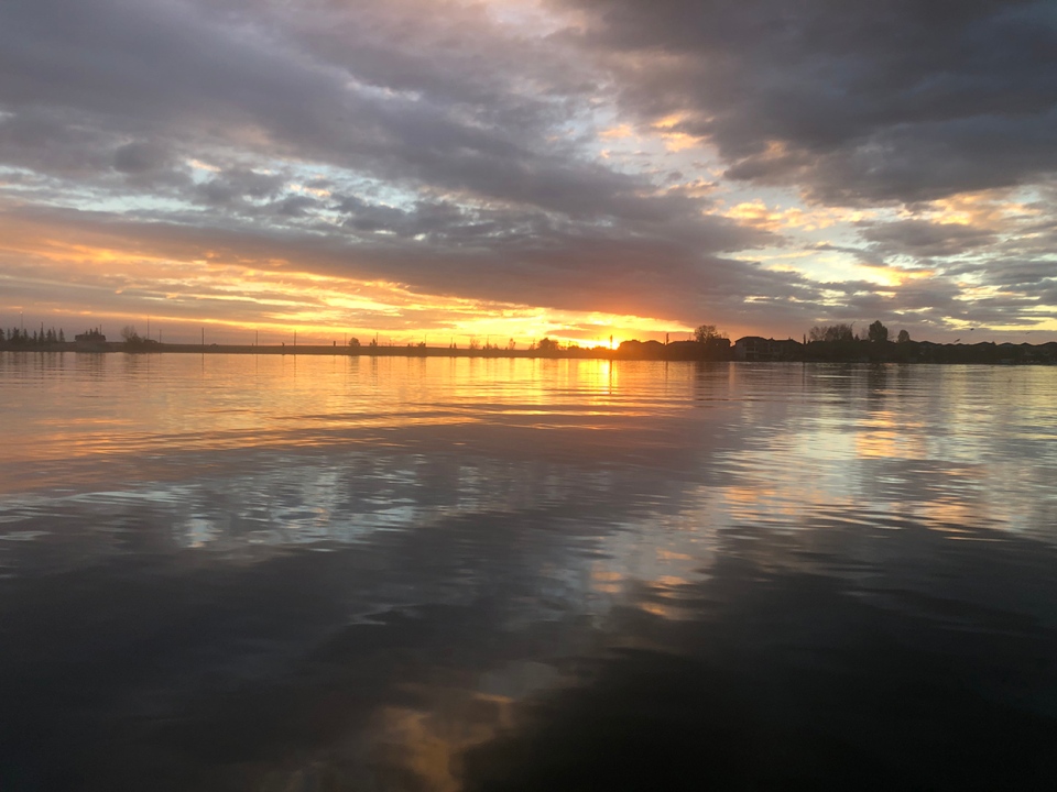 Lake Chestermere, sunrise