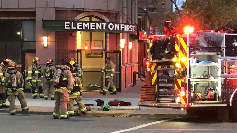 calgary, fires, early morning, fire department