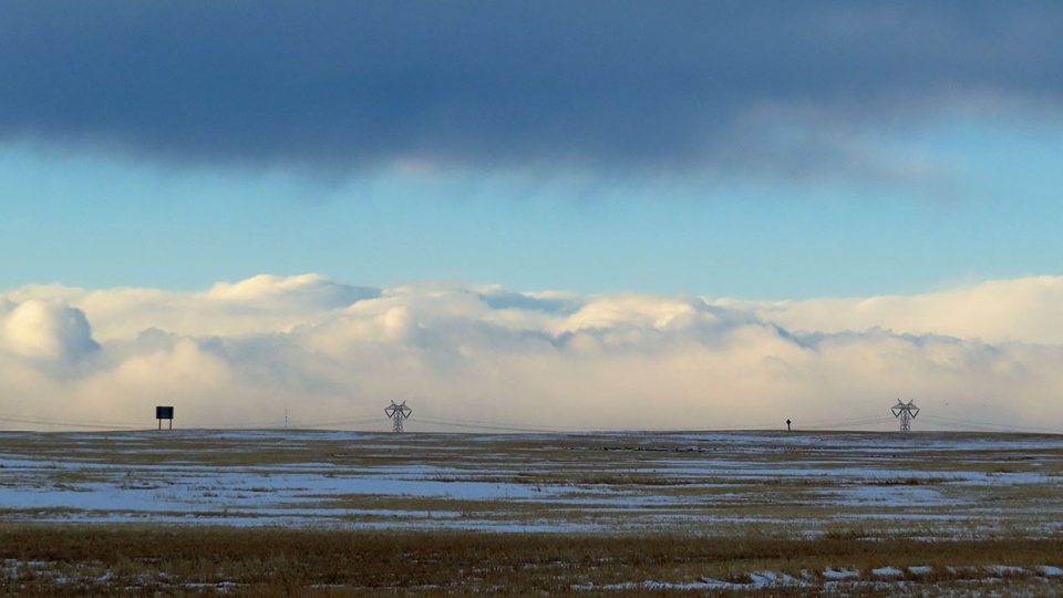cold front, Alberta, Marlene, Jan. 13