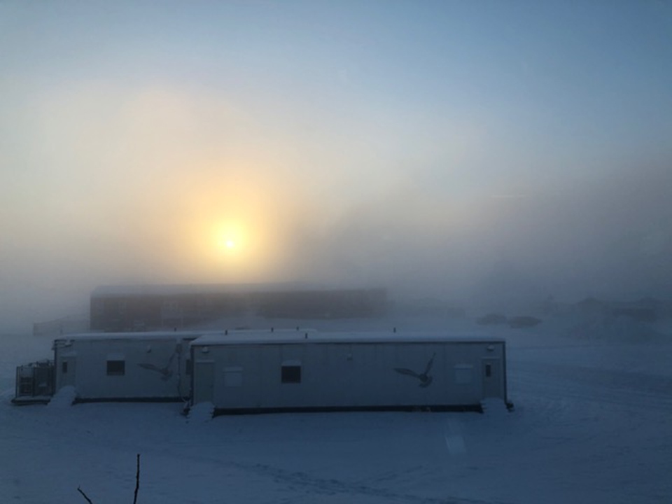 Inuvik, Northwest Territories, winter, Greta