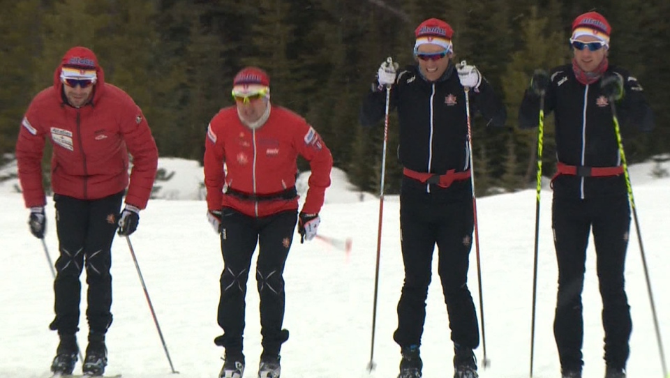 calgary, kananaskis, cross-country skiing, groomin