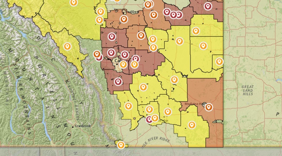 Alberta Fire Bans, April 29