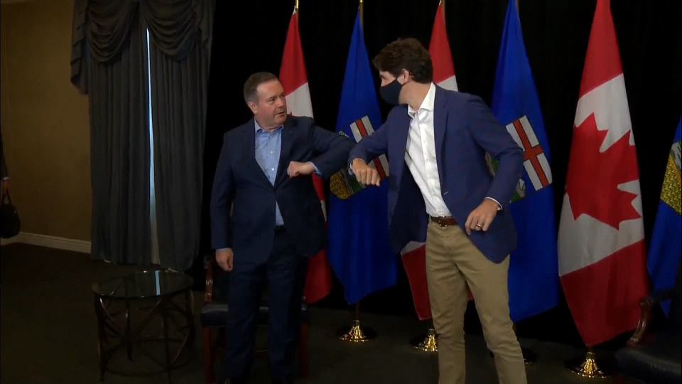 Trudeau, Kenney, Calgary,