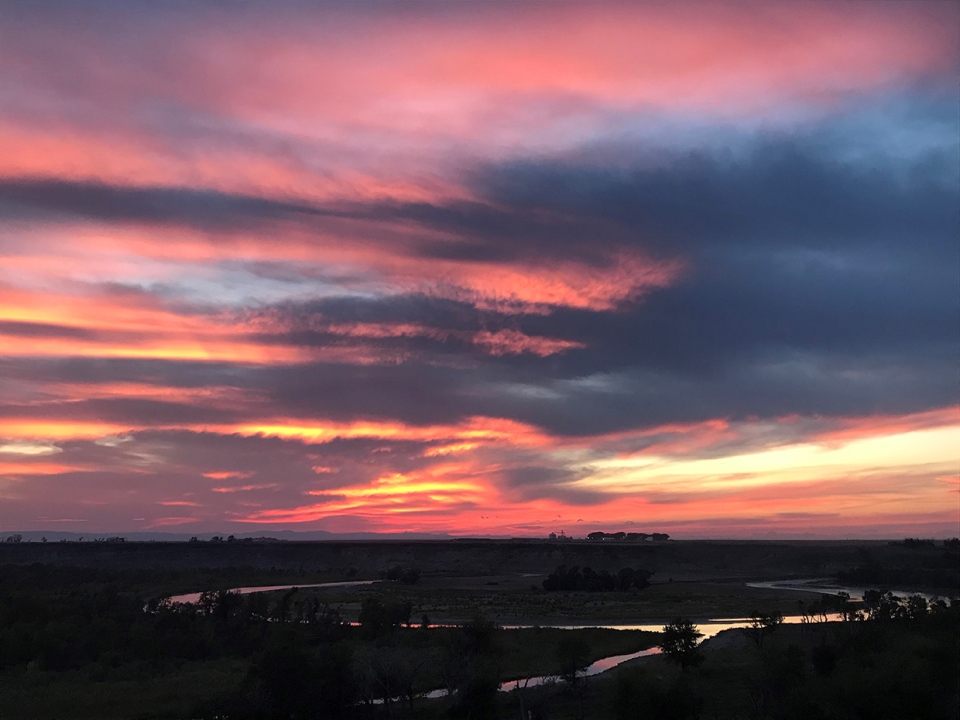 Fort Macleod, sunset, Alberta, Melissa, viewer